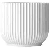 Lyngby Porcelæn Kukkaruukku, iso, valkoinen
