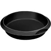 Lékué pyöreä kakkuvuoka 26 cm Musta