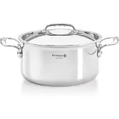 De Buyer Affinity ruostumaton teräs -kattila kannella, 20 cm, 2,5 L