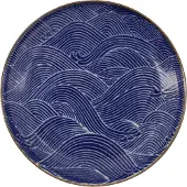 Tokyo Design Studio Seigaiha Blue -lautanen, 21,5 cm