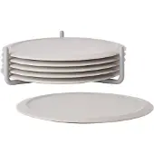 Zone Denmark Singles lasinalunen pidikkeellä 6kpl Warm Grey