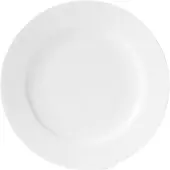 Lyngby Porcelæn Rhombe lautanen, valkoinen Ø 21 cm