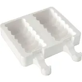 Silikomart Easy Cream -jäätelömuotit, 2kpl, Tango