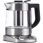 Ginza.se Deluxe WK3473 -vedenkeitin, 1,0 l, 2200 W, musta/läpinäkyvä