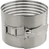 Dr Oetker Kakunjakaja säädettävä 18-20 cm, ruostumaton teräs