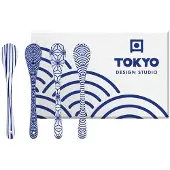 Tokyo Design Studio Nippon Blue lusikka 4 kpl