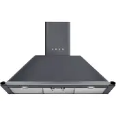 Smeg Victoria seinälle asennettava liesituuletin KT90GRE (90cm)