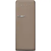 Smeg FAB28RDTP6 Jääkaappi Pakastelokerolla 153 cm, Saranointi oikealla, Taupe