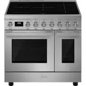 Smeg CPF92IM Portofino induktionliesi 84,3 kg, musta