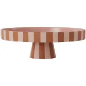 OYOY Toppu tarjoilulautanen iso Ø27 cm Caramel-rose