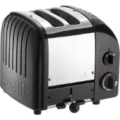 Dualit Leivänpaahdin Classic 2 Viipaletta Musta matta