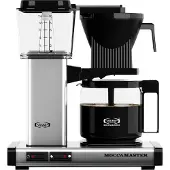 Moccamaster Automatic-kahvinkeitin, kiillotettu hopea