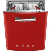 Smeg STFABRD3 astianpesukone, punainen