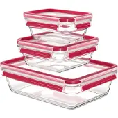 Tefal FRESH MasterSeal säilytysrasiat 3kpl 0,55/1,0/2,3 L