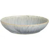 Denby Halo Speckle -pastakulho, 22 cm Harmaa-ruskea