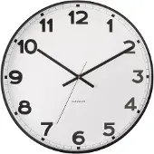 Karlsson KA5847WH New Classic Medium White seinäkello 40,6 cm