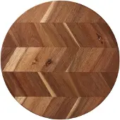 Aida Herringbone leikkuulauta Ø 28 cm Akaasia