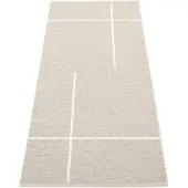 Pappelina Fred matto, 70 x 270 cm, pellava - luonnonvalkoinen