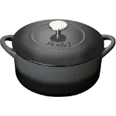 Denby - Halo Valurautapata 26 cm Musta