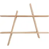 Andersen Furniture A-Shelf seinähylly Large 78x12x67 cm Oak