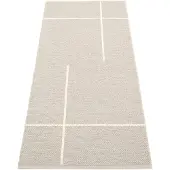 Pappelina Fred matto, 70 x 180 cm, pellava - luonnonvalkoinen