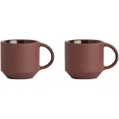 OYOY living design Yuka espressokuppi 2 kpl, dark