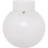 ERNST lasimaljakko pyöreä valkoinen K 25 cm Ø 24 cm