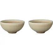PotteryJo Daga kulho, 5 cm, 2 kpl, valkoinen