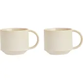 Oyoy Living Design Yuka Cup - Pack Of 2 - Beige - ONE SIZE x 11