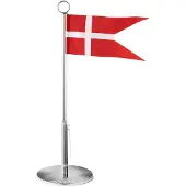 Georg Jensen Bernadotte pöytälippu 38.8 cm Tanskan lippu