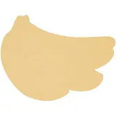 Oyoy MINI Placemat Banana - Yellow - 45X35X0.2CM x 45