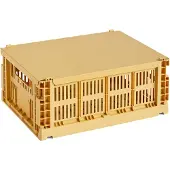 HAY Colour Crate kansi, M, golden yellow