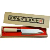 Satake Houcho -kokkiveitsi balsapuulaatikossa 17 cm