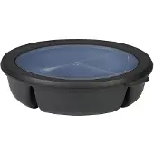 Mepal Cirqula kannellinen kulho, musta
