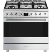 Smeg C9GMX2 Kaasuliesi Classic 90 cm, ruostumaton teräs
