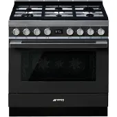 Smeg CPF9GPAN Portofino kaasuliesi, antrasiitti