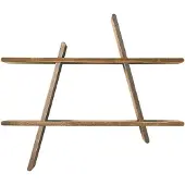 Andersen A-Shelf seinähylly Large 78x12x67 cm Ash