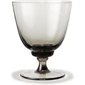 Holmegaard Flow Glass On Foot 35 Cl Smoke - Grey - 35 CL