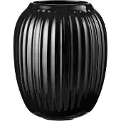 Kähler Hammershøi Vase H21 Cm Sort - Black - H21CM