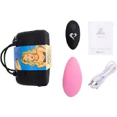 Feelz Toys Panty - ladattava, langaton klitoriskiihotin (pinkki)