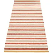 Pappelina , Teo matto 85x200 cm Brick/Beige/Vanilla
