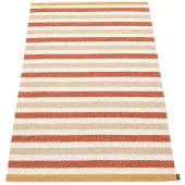 Pappelina Teo matto 70 cm x 120 cm, brick/beige/vanilla