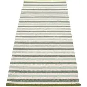 Pappelina Teo matto 85 cm x 200 cm, sage/army/vanilla