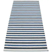 Pappelina , Teo matto 85x200 cm Denim/Dark Blue/Vanilla