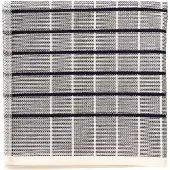 Broste Copenhagen Herman raidallinen keittiöpyyhe 50 x 50 cm, maritime blue