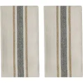 Oyoy living design Linu keittiöpyyhe 2 kpl, musta