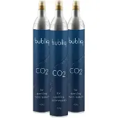 Bubliq Hiilihapotuspatruuna 450 grammaa, 3 kpl
