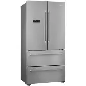 Smeg FQ55FXDE Jääkaappi/pakastin, ruostumaton teräs