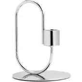Cooee Design Swoop kynttilänjalka 13,5 cm, ruostumaton teräs