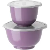 Mepal Mixing Bowl Set 4 Parts New Margrethe - Purple - ONE SIZE